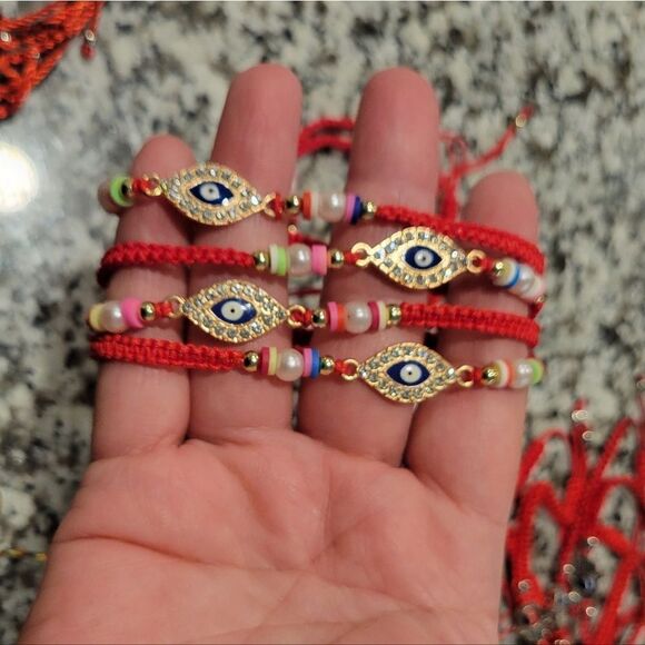 Evil eye🧿 Mal de ojo braided bracelets - Picture 1 of 16